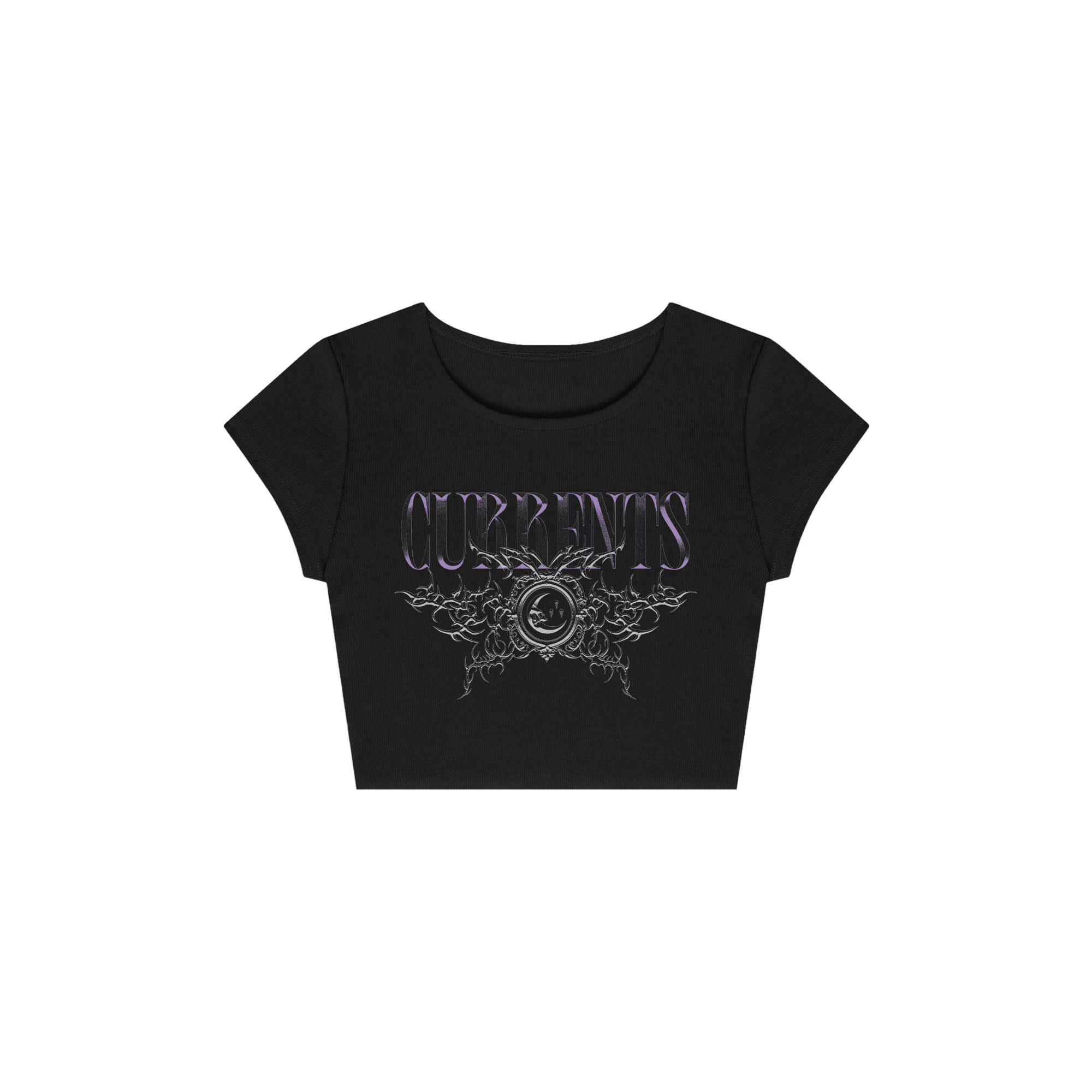 Purple Logo Baby Tee