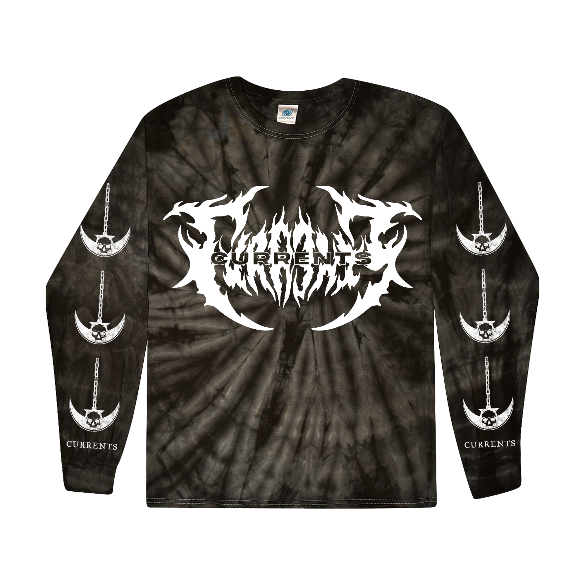 Metal Logo Tie Dye Long Sleeve