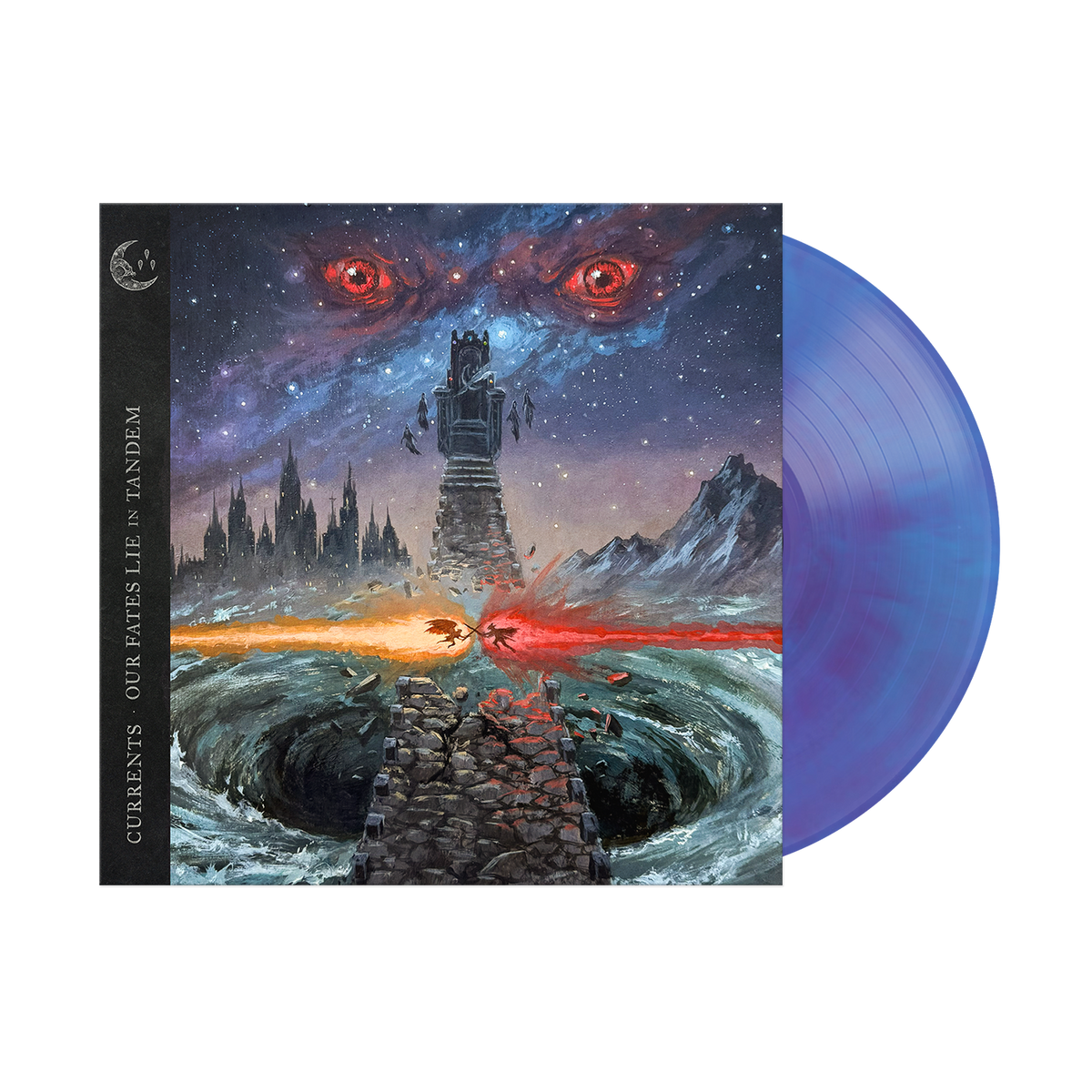 Our Fates Lie In Tandem Vinyl - Orchid and Blue Smush